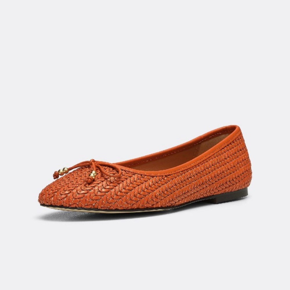 Joie Women Leather Ballet Flats. - Picture 3 of 10